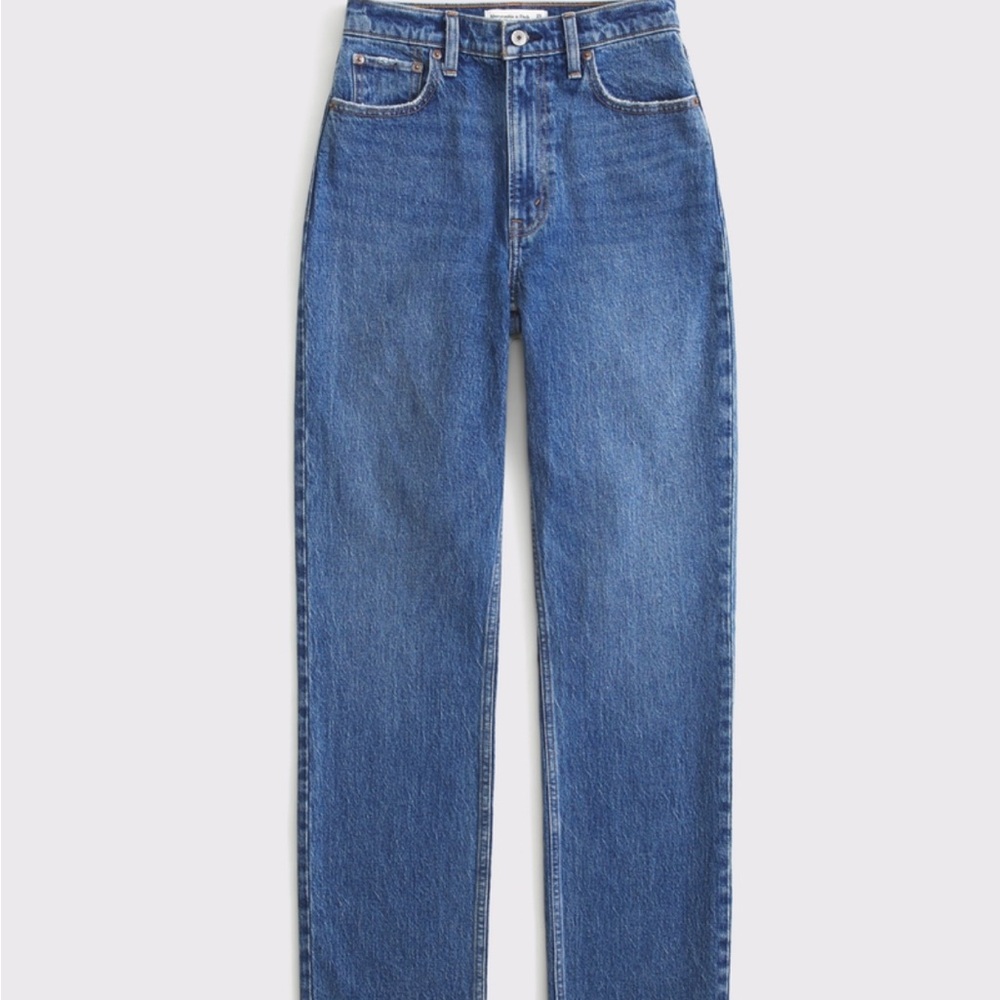 Abercrombie & Fitch high rise 90s straight jean size 30 short